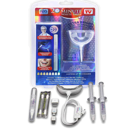 Kit Blanqueador Dental - 20 Minute White Smile