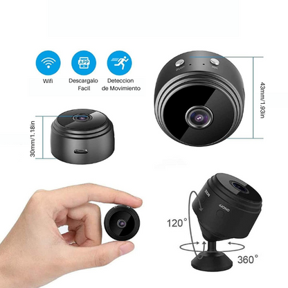 Mini Camara Inhalambrica - TrueSpy™